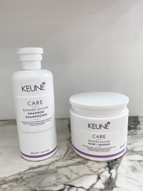 KEUNE Care Blonde Saviour Shampoo & Mask Set